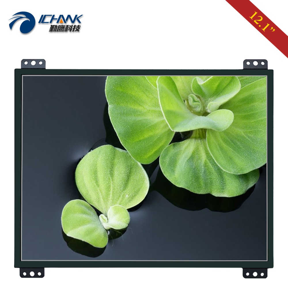 LCD ũ ÷, 1024x768 ݼ  DVI VGA   Ʈ Ӻ    PC  ZK120TN-DY2, 12.1 ġ
